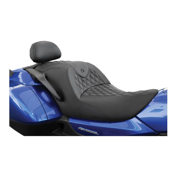Saddlemen Roadsofa Lattice Stitch 2-Up Seat Honda F6B 2014-2017