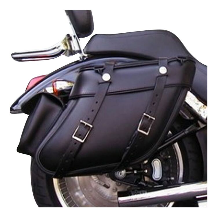 Leatherworks Wide Angle Box Top Saddlebags