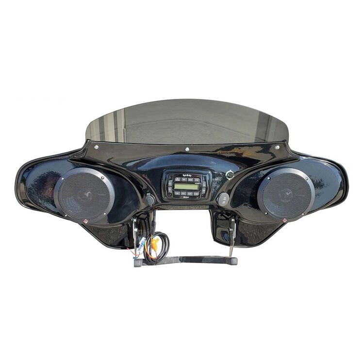 Reckless Motorcycles Batwing Fairing With Radio For Harley Softail Slim FLS 2012-2017