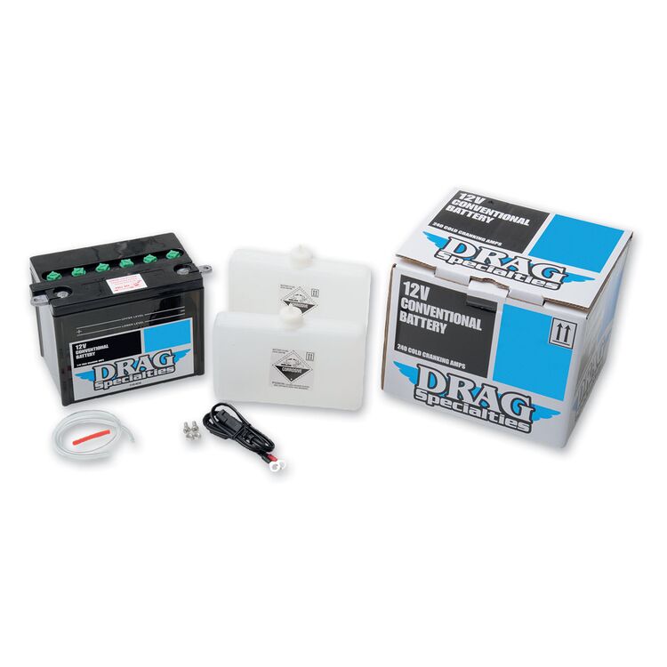 Drag Specialties CHD4-12 Conventional 12V Battery Kit