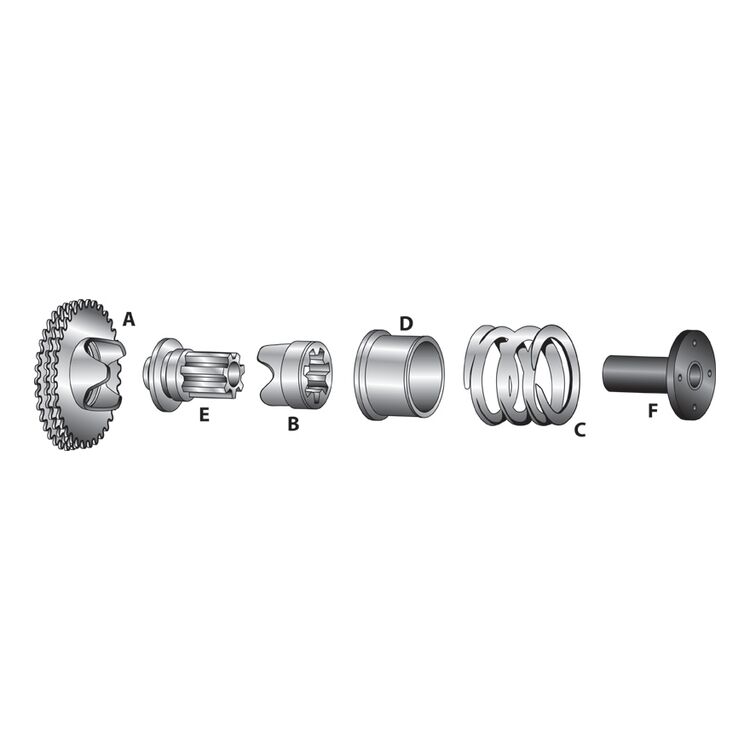 Eastern Motorcycle Parts Compensator Sprocket Spring For Harley FL 1955-1969