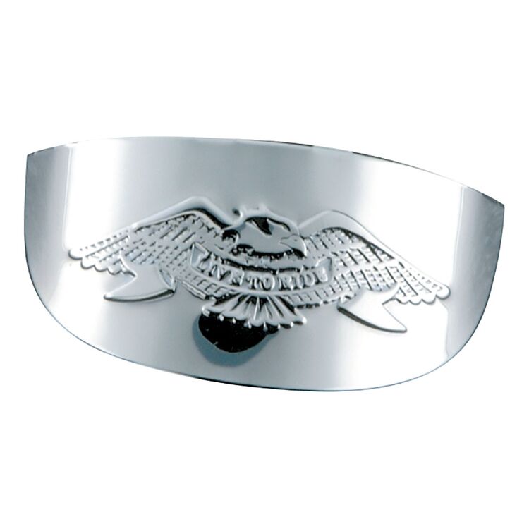 J&P Cycles Live To Ride Visor For 7" Headlight