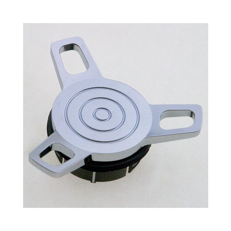 J&P Cycles Spinner Gas Cap Non-Vented For Harley 1988-1999