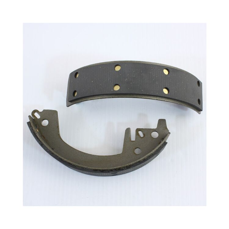 Milwaukee Twins Hydraulic Rear Brake Shoes For Harley FL 1963-1972