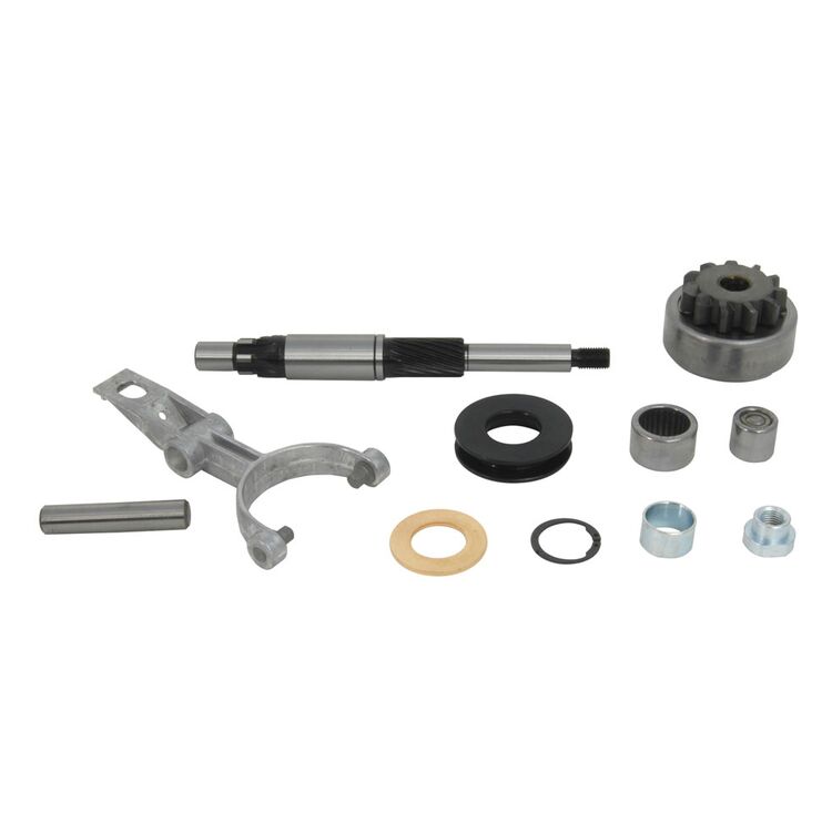 V-Twin Mfg. Electric Starter Assembly Kit For Harley FLT / FXR 1980-1984