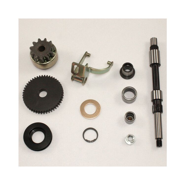 V-Twin Mfg. Electric Starter Assembly Kit For Harley Softail 1985-1988