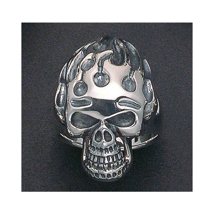 Wildthings Skull Flame Ring