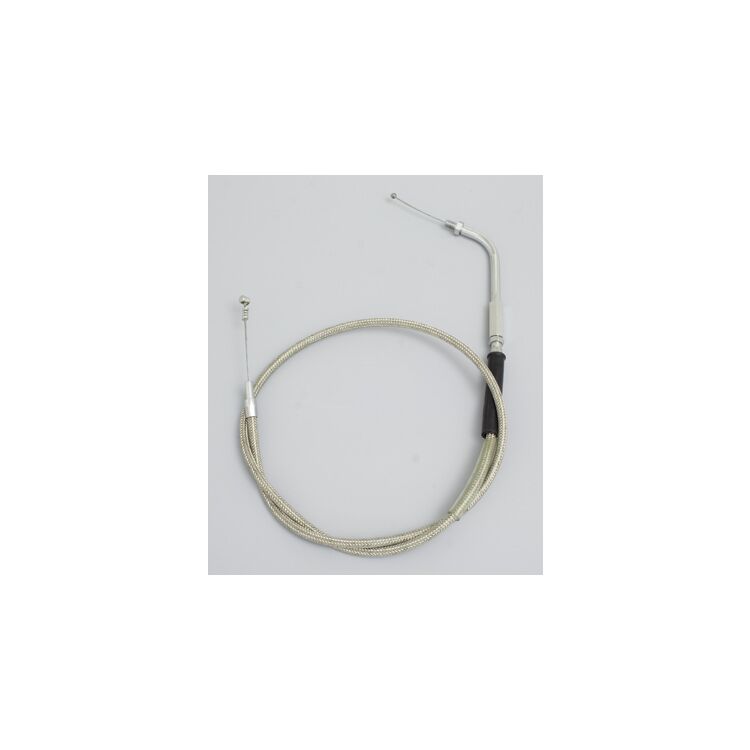 Motion Pro Armor Coat Stainless Idle Cable For Harley Softail Springer 1988-1999