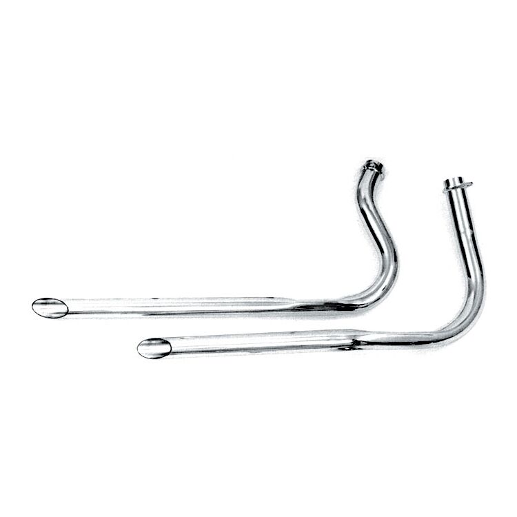Paughco Long Staggered Dual Close Fit Exhaust For FL 1966-1969