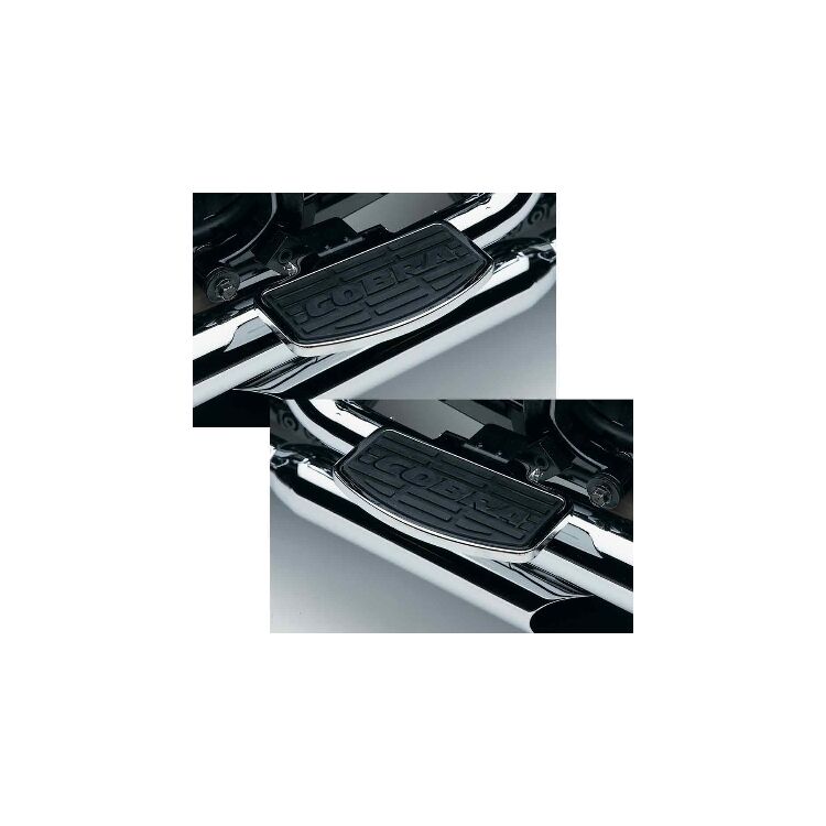 Cobra Classic Chrome Passenger Floorboards Yamaha V-Star 1100 1999-2009