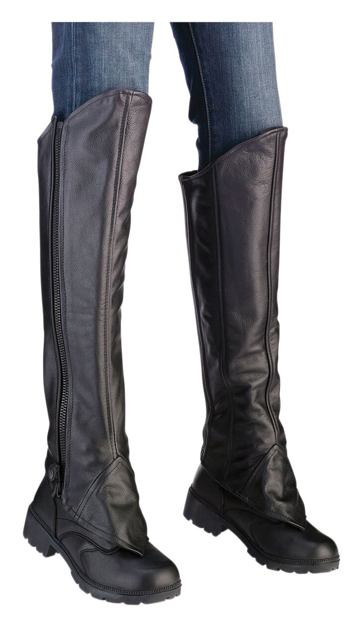 Z1R Apparel Z1R Leather Half Women's Chaps