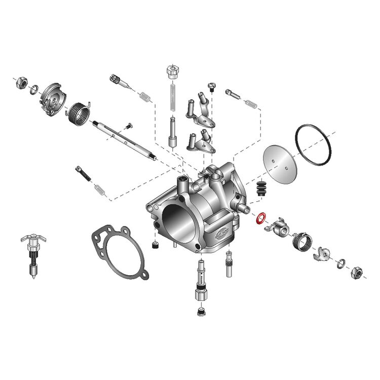S&S Cycle Throttle Shaft Nylon Washer For Harley