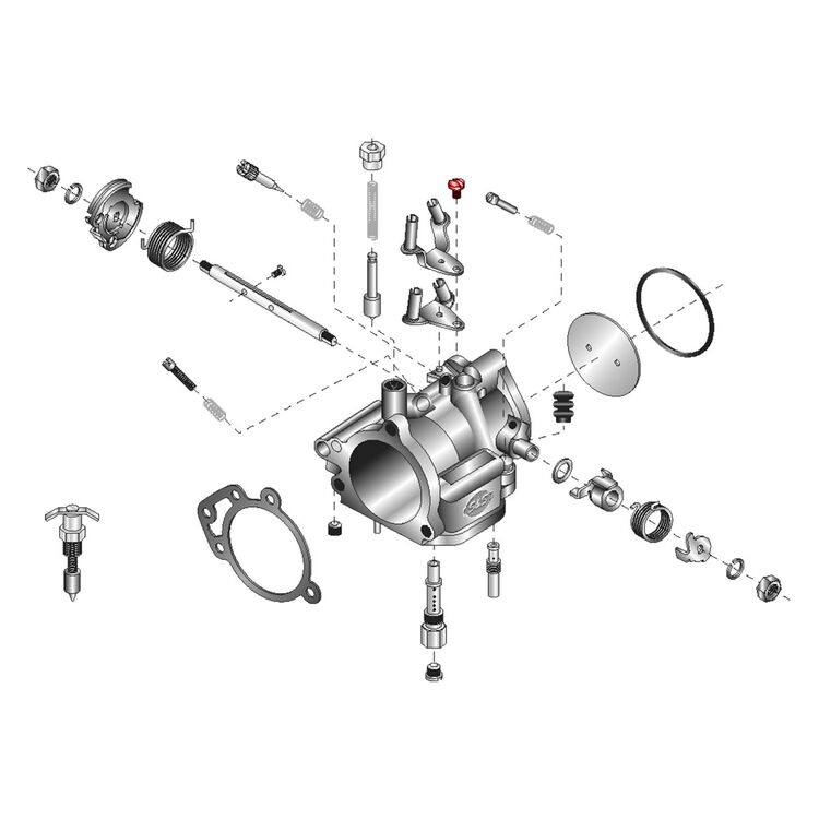 S&S Cycle Cable Clamp and Float Pin Screw For Super E / G Carburetors