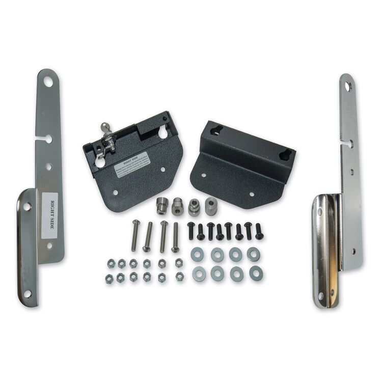 Leatherworks Quick Mounts Saddlebag Mounting System For Harley Deuce 1999-2007