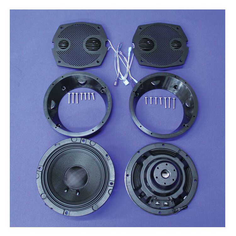J&M ROKKER XXR 6.71" Fairing Speaker Kit For Harley Touring 1998-2013