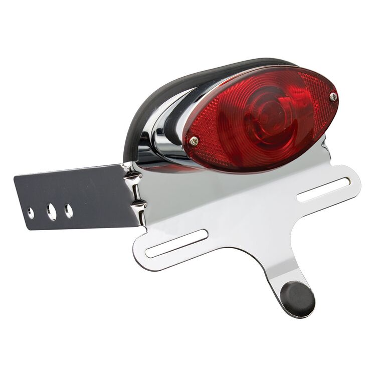 Milwaukee Twins Cateye Style Taillight Kit For Quick Bob Rear Fenders