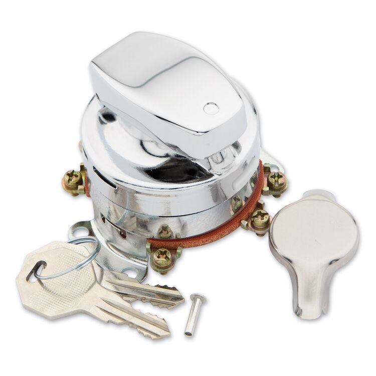 J&P Cycles Heavy-Duty Electronic Ignition Switch For Harley 1936-1995