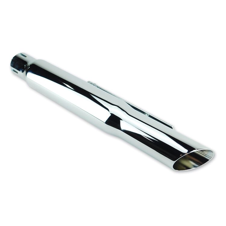 Milwaukee Twins Universal Shorty Style Slash Cut Muffler