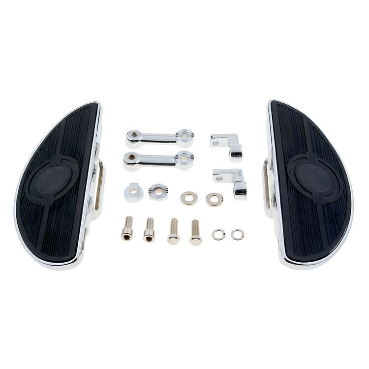 J&P Cycles Oval "Shaker" Floorboards