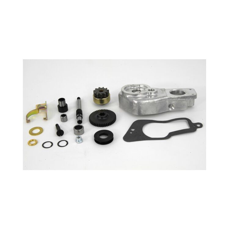 V-Twin Mfg. Hitachi Electric Starter Assembly Kit For Harley Sportster 1973-1976