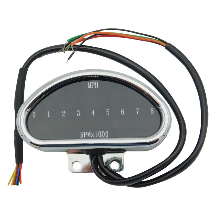 J&P Cycles Digital Speedometer And Tach