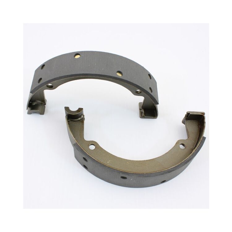 V-Twin Mfg. Rear Mechanical Brake Shoe Set For Harley FL / EL / UL 1936-1957