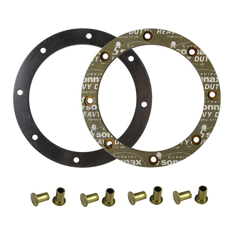 Alto Clutch Hub Lining With Rivets For Harley Big Twin 1941-1984