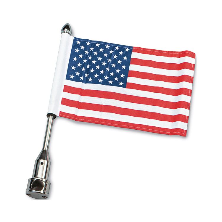 Pro Pad US Flag with 3/4" Saddlebag Bar Mounts