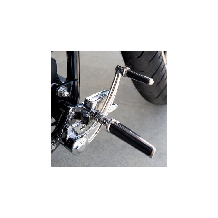 Performance Machine Contour Rider and Passenger Foot Peg Set For Harley