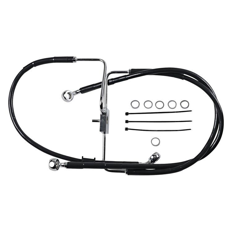 Drag Specialties Extended Front Brake Line Kit For Harley Non-ABS XL1200CX 2016-2020