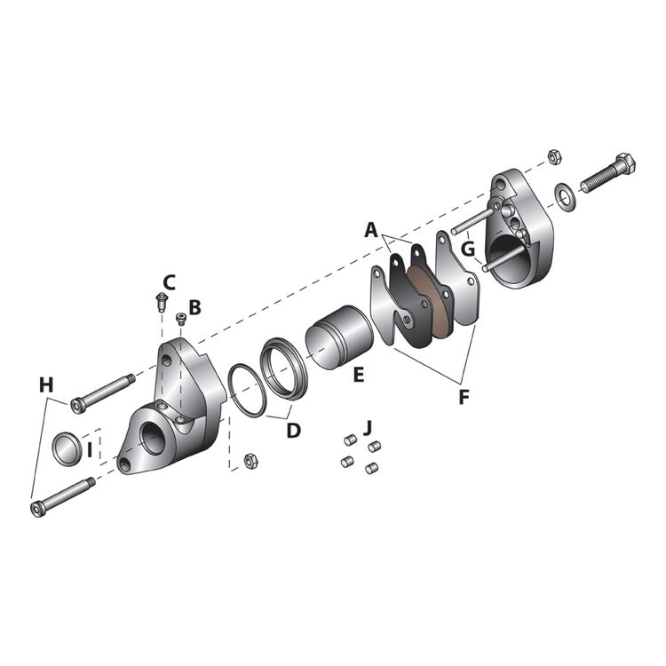 V-Twin Mfg. Replacement 3/8-24 Caliper Bleeder Screw