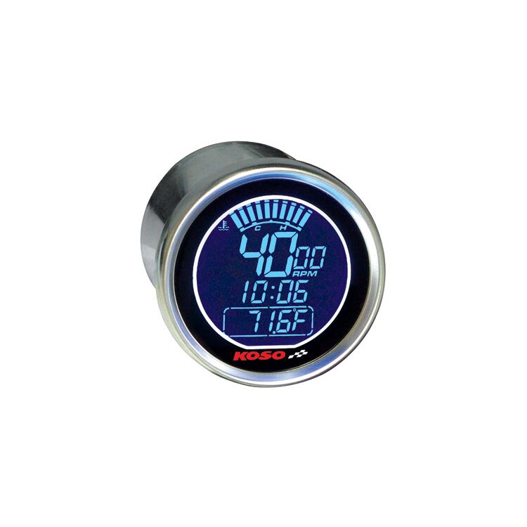 Koso DL Style Universal Electronic Tachometer
