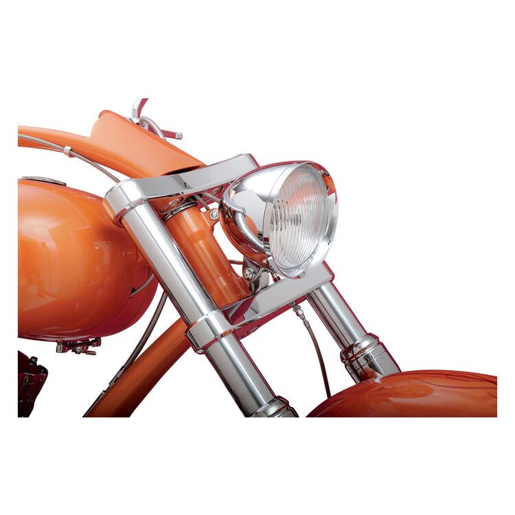 Headwinds 5 3/4" Smooth Concours Rocket Headlight Housing For Harley 1980-2010