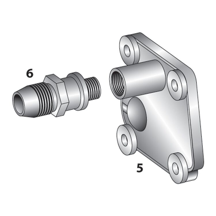 V-Twin Mfg. Oil Pump Cover For Harley FL 1950-1967