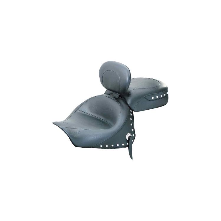Mustang Two-Piece Touring Seat Kawasaki Vulcan 1600 Classic / Nomad 2003-2008