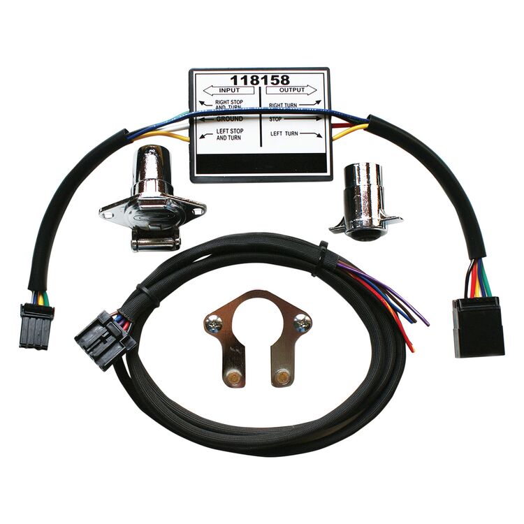Khrome Werks 4 To 5 Wire Trailer Converter For Harley Touring 2014-2023