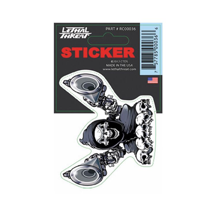 Lethal Threat Reaper Gun Decal