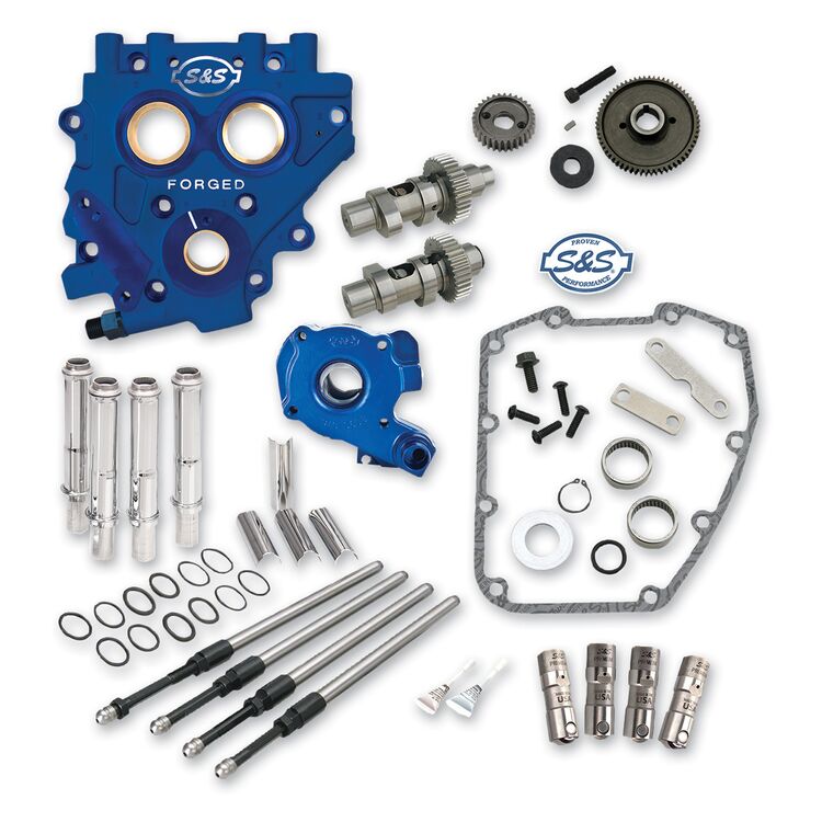 S&S Cycle 551GE Easy Start Gear Drive Cam Chest Kit For Harley Twin Cam 2006-2017