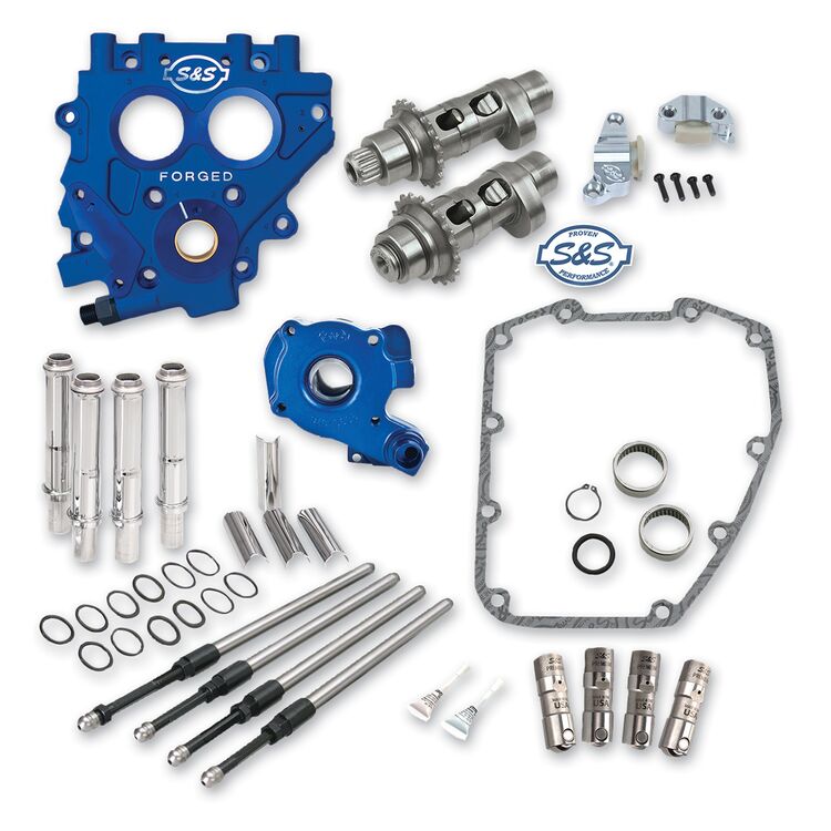 S&S Cycle 551CE Easy Start Chain Drive Cam Chest Kit For Harley Twin Cam 2006-2017