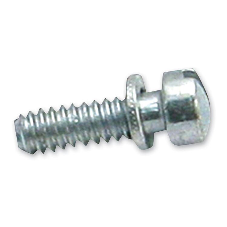 S&S Cycle Slotted Screw W/ Lock Washer For B / E / G Carburetors