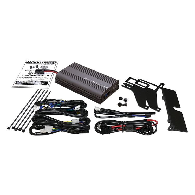 Hogtunes REV Series 200 Watt 4 Channel Amp For Harley Touring 2000-2013