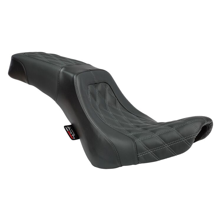 Danny Gray Weekday IST 2-Up Diamond Stitch Seat with AirHawk Technology For Harley Softail 2018-2019