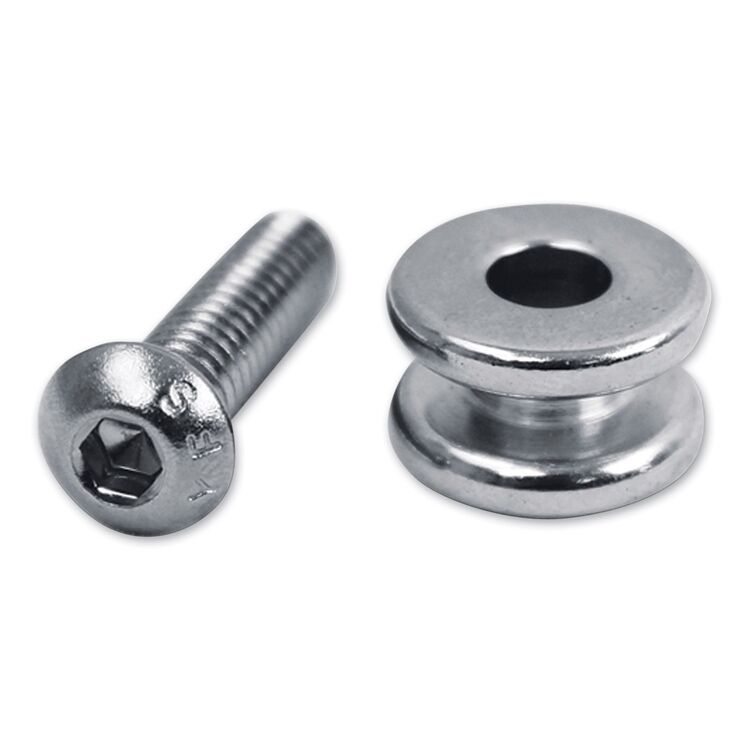 Mustang 1/4" -20 x 1" Bolt & Spool Washer For Harley 1993-2020