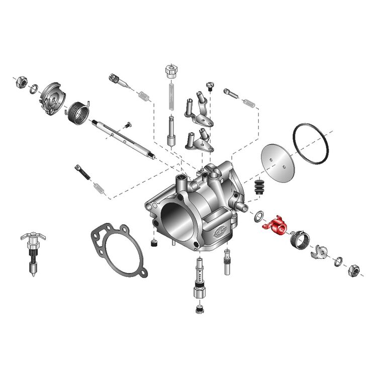 S&S Cycle Pump Actuator Lever For Super E / Super G Carburetors