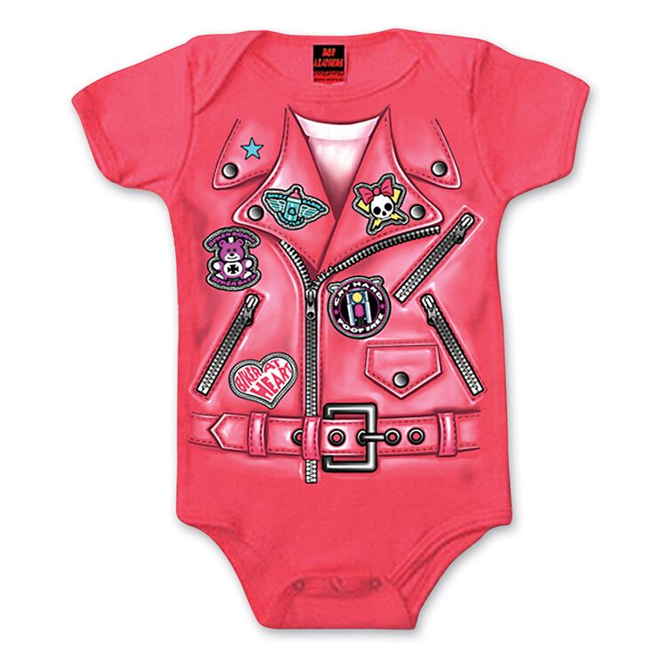 Hot Leathers Girls Leather Jacket Onesie