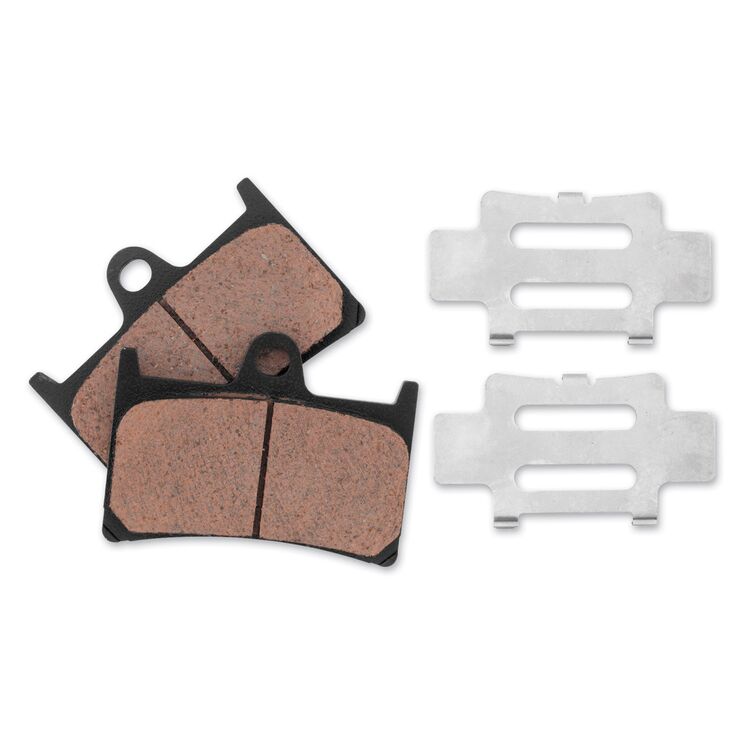 BikeMaster Front Organic Brake Pads With Shim Y2030