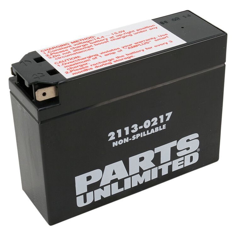 Parts Unlimited YT4B-BS Factory Activated AGM Battery Yamaha / Suzuki