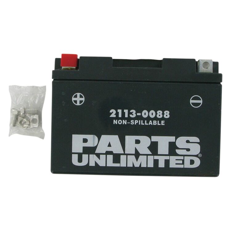 Parts Unlimited YT9B-4/YT9B-BS Factory Activated AGM Battery Yamaha 2001-2016