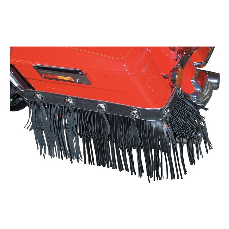 Pac-Kit Saddlebag Fringe Trim Kit For Harley Touring 1980-2016