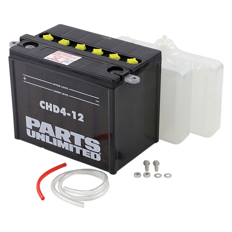 Parts Unlimited Heavy Duty Battery Kit For Harley